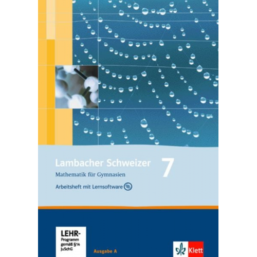 Lambacher Schweizer. 7. Schuljahr. Arbeitsheft plus Lösungsheft und Lernsoftware. Allgemeine Ausgabe