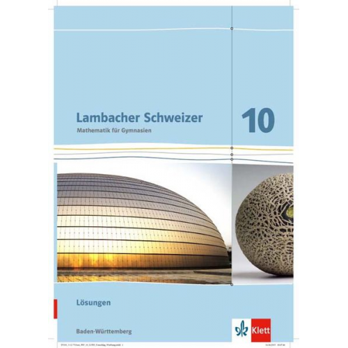 Lambacher Schweizer. Lösungen 10. Schuljahr. Baden-Württemberg