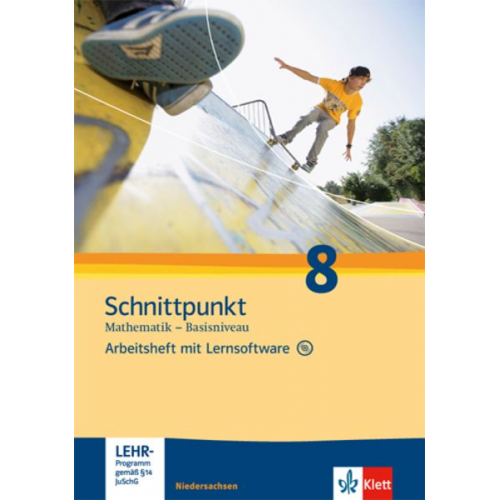 Schnittpunkt Mathematik - Ausgabe für Niedersachsen. Arbeitsheft mit Lösungen 8. Schuljahr - Basisniveau