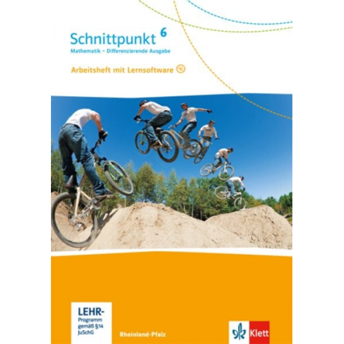 Schnittpunkt Mathematik. 6. Schuljahr. Arbeitsheft mit Lösungsheft und Lernsoftware. Differenzierende Ausgabe. Rheinland-Pfalz