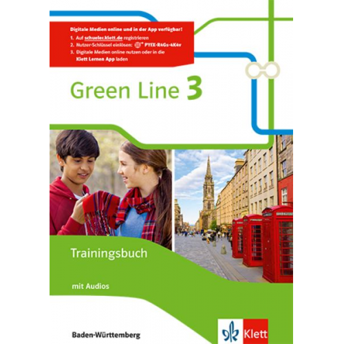 Green Line 3. Trainingsbuch mit Audios. Ausgabe Baden-Württemberg ab 2016