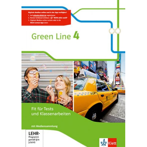 Green Line 4. Fit für Tests und Klassenarbeiten mit Lösungsheft und Mediensammlung. Bundesausgabe ab 2014