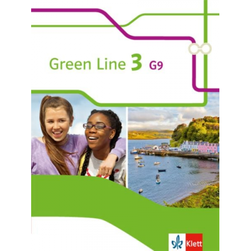 Green Line 3 G9. Schülerbuch. Klasse 7. Ausgabe ab 2015. (Fester Einband)