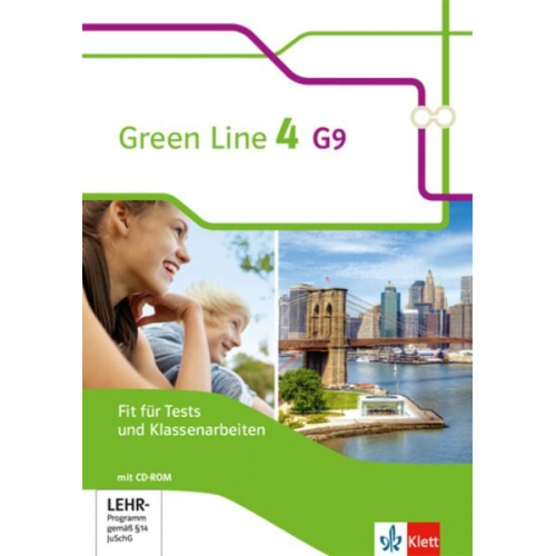 Green Line 4. Fit für Tests und Klassenarbeiten mit Lösungsheft und Mediensammlung Klasse 8