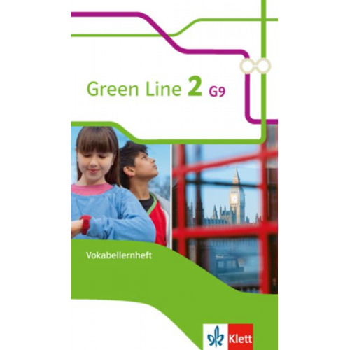 Green Line 2 G9. Vokabellernheft. Neue Ausgabe