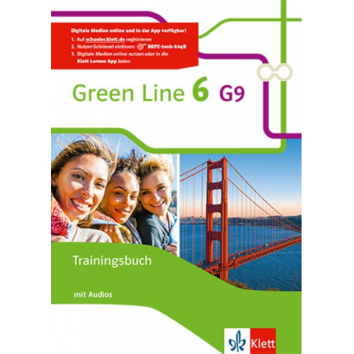 Green Line 6 G9. Trainingsbuch mit Audios Klasse 10