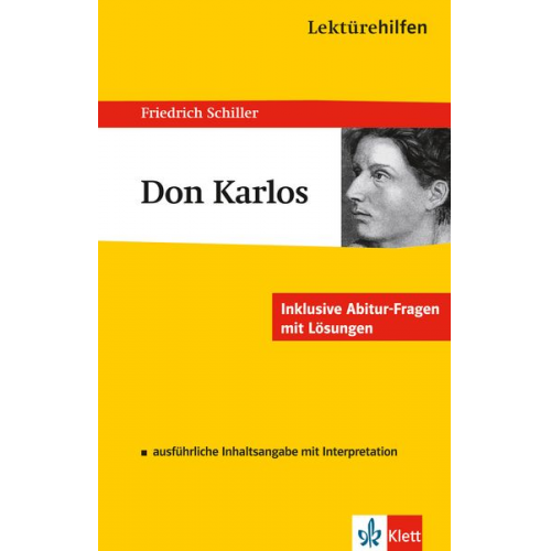 Hansjürgen Popp - Lektürehilfen ' Don Carlos