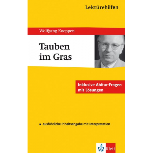 Hans-Peter Reisner - Lektürehilfen Wolfgang Koeppen 'Tauben im Gras