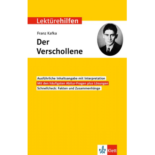 Lektürehilfen Franz Kafka, Der Verschollene