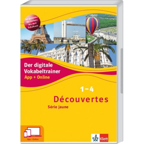 Découvertes 1-4 Série jaune. Der digitale Vokabeltrainer. App + Online