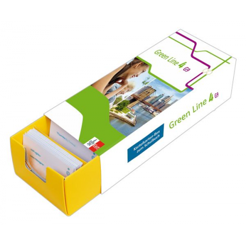 Green Line 4. G9 Vokabel-Lernbox zum Schulbuch. Klasse 8