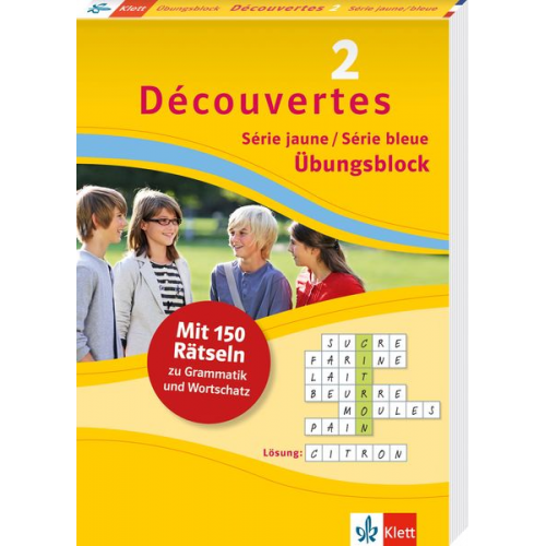 Découvertes 2 jaune/bleue - Übungsblock 2. Lernjahr