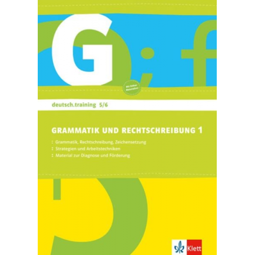 Anne Fischer Katrin Pürthner - Deutsch.training / Arbeitsheft Grammatik und Rechtschreibung 5./6. Klasse