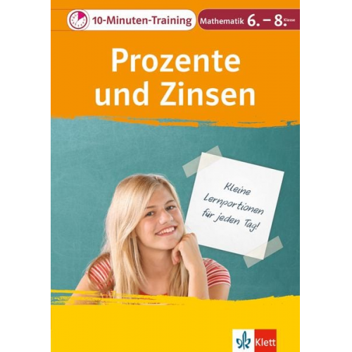 10-Minuten-Training Prozente und Zinsen. Mathematik 6.-8. Klasse