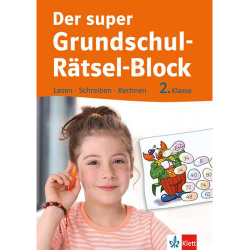 Klett Der super Grundschul-Rätsel-Block/ 2. Klasse