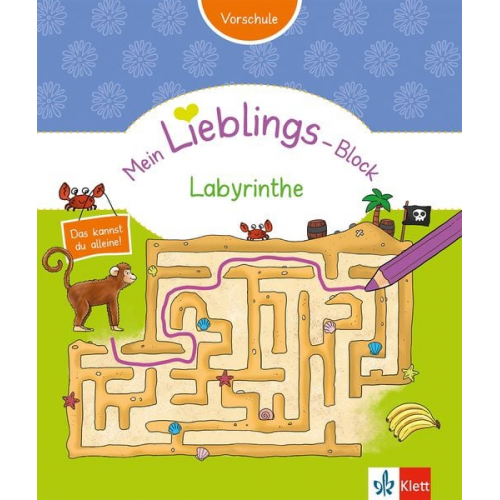 Klett Mein Lieblings-Block Labyrinthe