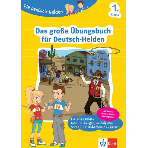 Die Deutsch-Helden: Das große Übungsbuch für Deutsch-Helden 1. Klasse