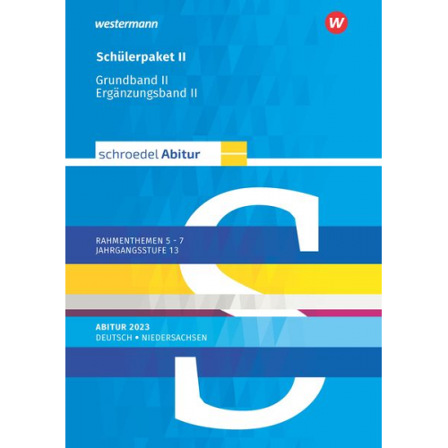 Peter Bekes Jan J. Bakker Karin Cohrs Julian Eilmann Falk Freyberg - Schroedel Abitur. Deutsch. Schülerpaket II zum Abitur 2023. Für Niedersachsen