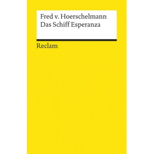 Fred Hoerschelmann - Das Schiff Esperanza