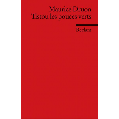 Maurice Druon - Tistou les pouces verts