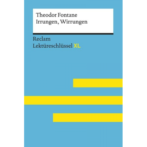 Theodor Fontane Volker Ladenthin Mario Leis - Theodor Fontane: Irrungen, Wirrungen