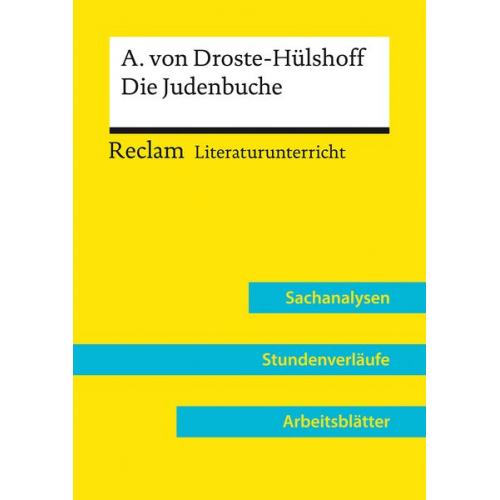 Annemarie Niklas - Annette von Droste-Hülshoff: Die Judenbuche (Lehrerband)