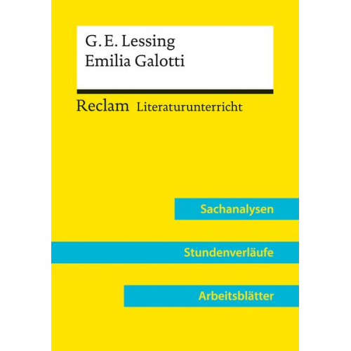 Peter Bekes - Gotthold Ephraim Lessing: Emilia Galotti (Lehrerband)