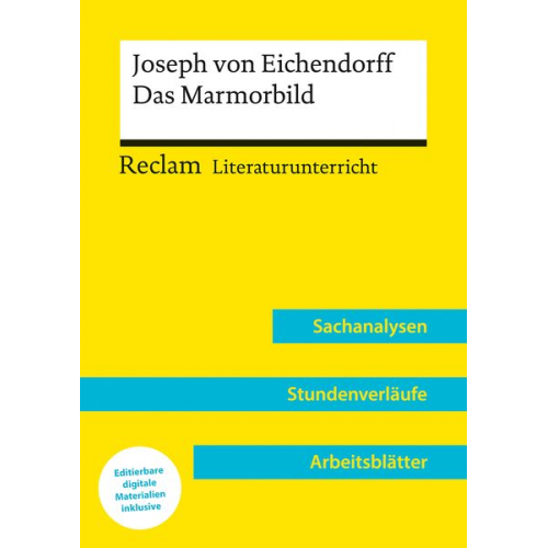 Holger Bäuerle - Joseph von Eichendorff: Das Marmorbild (Lehrerband) | Mit Downloadpaket (Unterrichtsmaterialien)