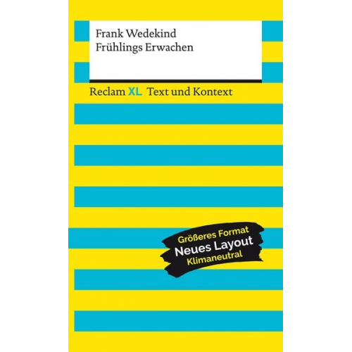 Frank Wedekind - Frühlings Erwachen. Textausgabe mit Kommentar und Materialien