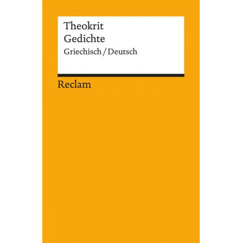 Theokrit - Gedichte