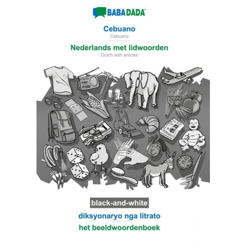 Babadada GmbH - BABADADA black-and-white, Cebuano - Nederlands met lidwoorden, diksyonaryo nga litrato - het beeldwoordenboek