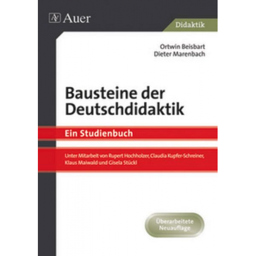 Ortwin Beisbart Dieter Marenbach - Bausteine der Deutschdidaktik