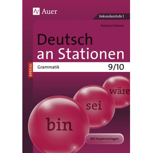 Yvonne Scherer - Deutsch an Stationen spezial Grammatik 9-10