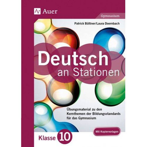 Patrick Büttner Laura Doernbach - Deutsch an Stationen 10 Gymnasium