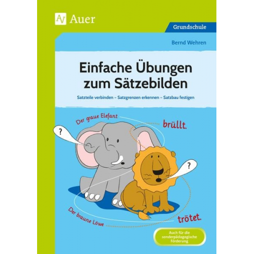 Bernd Wehren - Einfache Übungen zum Sätzebilden