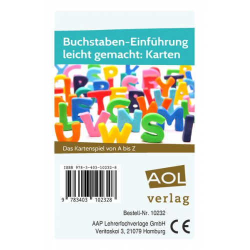 Gudrun Weiss - Buchstaben-Einführung leicht gemacht: Karten