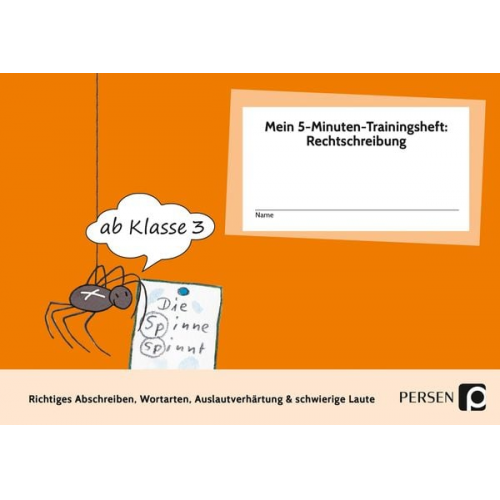 Karin Hohmann - Mein 5-Min-Trainingsheft: Rechtschreibung 1