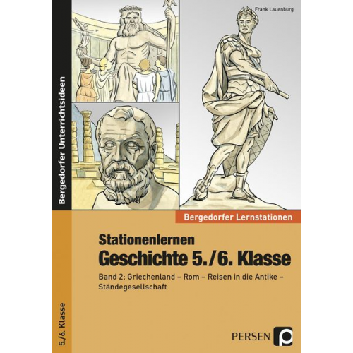 Frank Lauenburg Kirsten Brätsch - Stationenlernen Geschichte 5./6. Klasse - Band 2