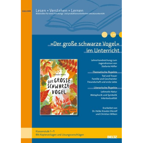 Heike Krauter-Dierolf Christian Wilken - Krauter-Dierolf, H: »Der große schwarze Vogel« im Unterricht