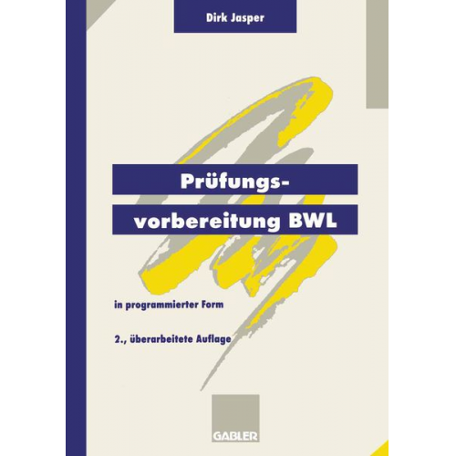 Dirk Jasper - Prüfungsvorbereitung BWL