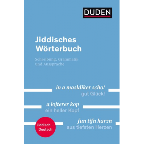 Simon Neuberg Ronald Lötzsch - Duden - Jiddisches Wörterbuch