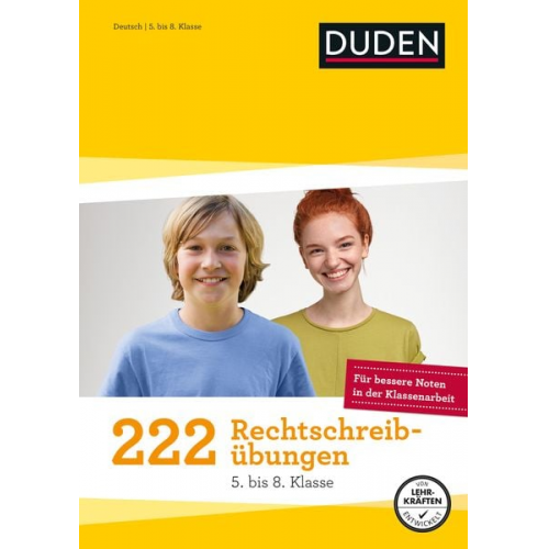 Werner Braukmann Johannes Greving Claudia Fahlbusch - 222 Rechtschreibübungen - 5. bis 8. Klasse