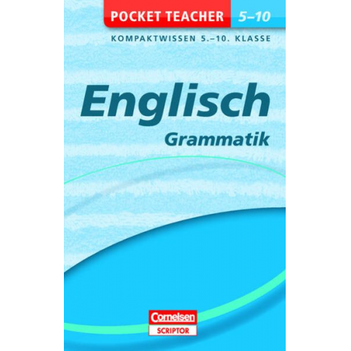 David Clarke - Clarke, D: Pocket Teacher Englisch - Grammatik 5.-10. Klasse