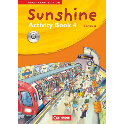 Ulrike Kraaz Birgit Hollbrügge - Sunshine - Early Start Edition 4. Activity Book mit Lieder-/Text-CD