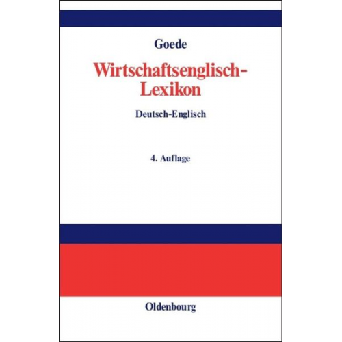 Gerd W. Goede - Wirtschaftsenglisch-Lexikon