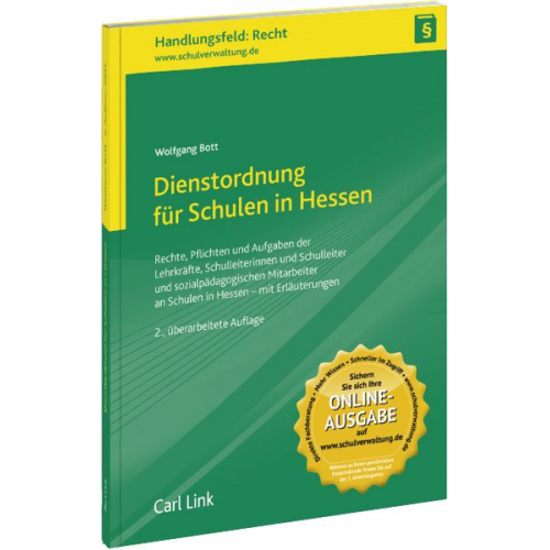 Wolfgang Bott - Dienstordnung für Schulen in Hessen