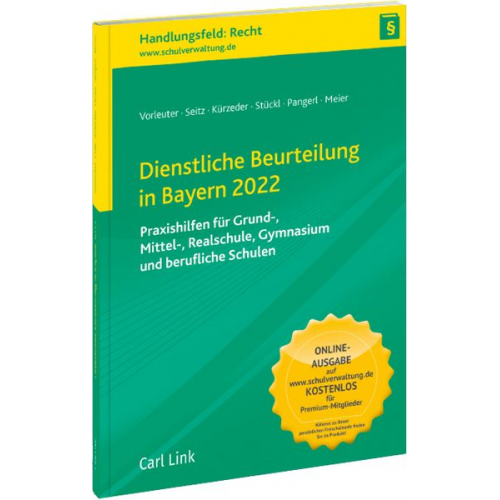 Harald Vorleuter Wilhelm Kürzeder Gisela Stückl Maximilian Pangerl - Kürzeder, W: Dienstliche Beurteilung in Bayern 2022