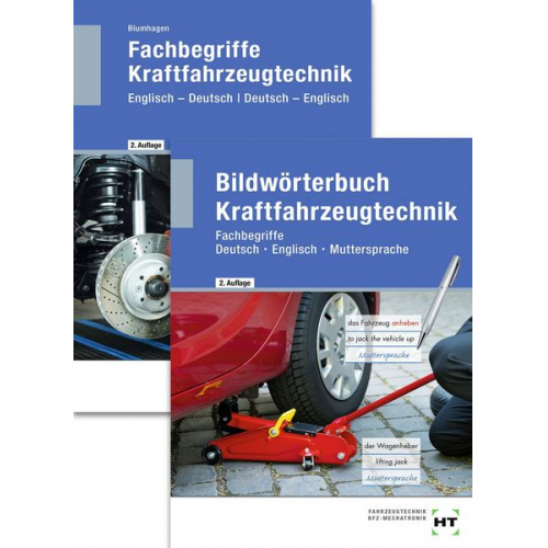 Thomas Blumhagen - Paketangebot Bildwörterbuch Kraftfahrzeugtechnik und Fachbegriffe Kraftfahrzeugtechnik