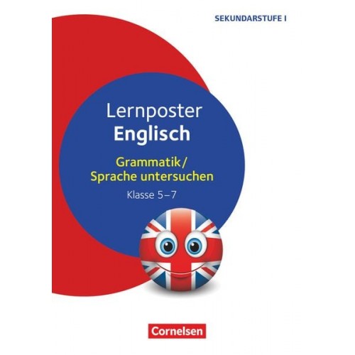 Irena Reinhardt - Lernposter Englisch. Grammatik - Sprache untersuchen Klasse 5-7. 4 Poster