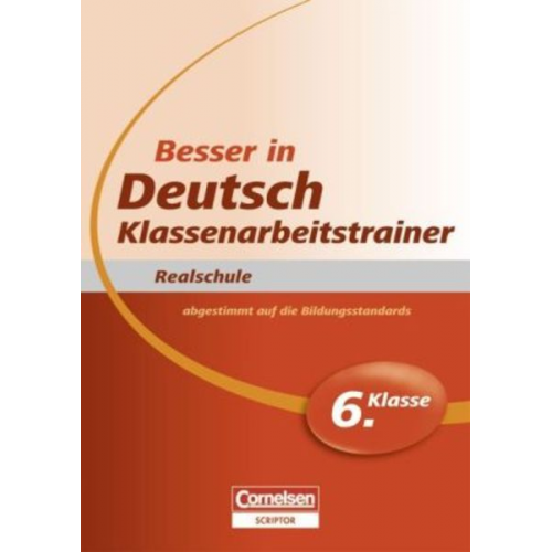 Sonja Grimm Wiebke Gerstenmaier - 6. Klasse, Klassenarbeitstrainer